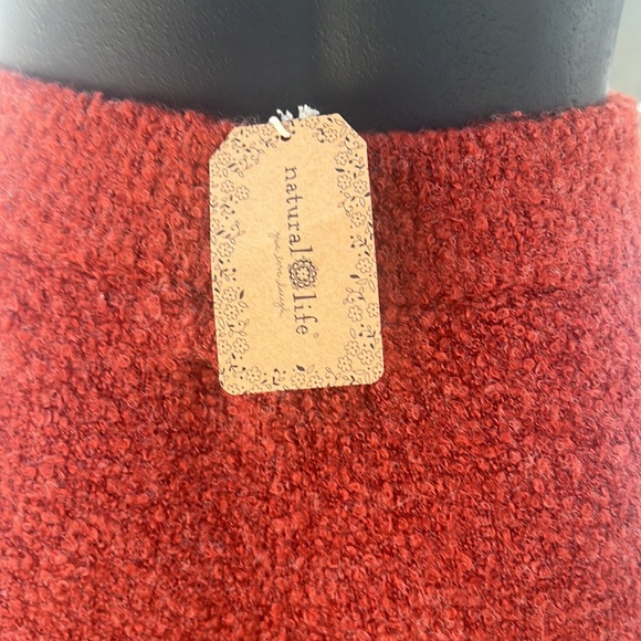 NWT Natural Life wide leg high waisted cozy, fuzzy cute sz XS but runs larger - Picture 3 of 7